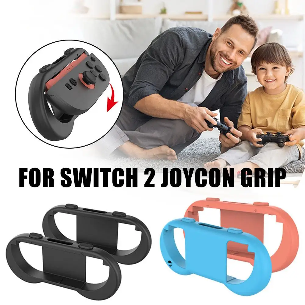 

For Joy-Con Grip For Switch 2 Lightweight Controller Holder For Kids Comfortable Small Handheld Gamepad For Children Soft T R3Y4