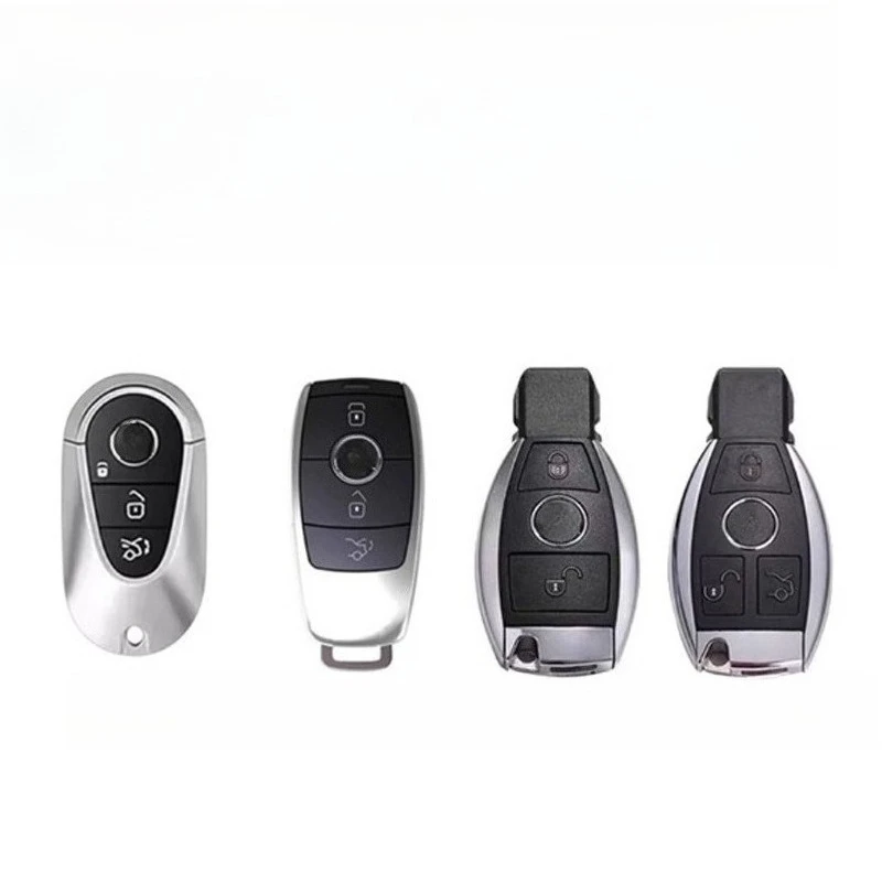 Premium Zinc Alloy Key Cover Case for Mercedes-Benz E300/E-Class/C260L/C200L/A200L/GLE350 - Protective Key Fob Shell Keychain