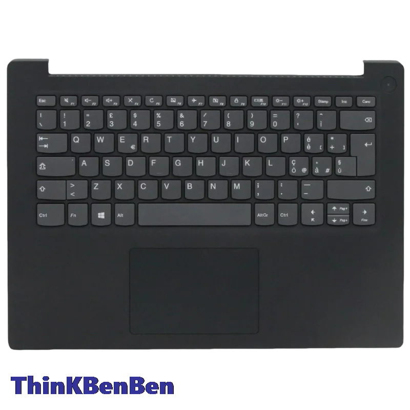 IT Italian Black Keyboard Upper Case Palmrest Shell Cover For Lenovo Ideapad 3 14 ADA05 IIL05 ARE05 IGL05 IML05 ITL05 5CB0X56556