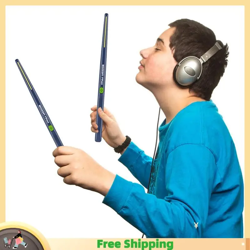 

X08A Professional Virtual Electric Air Drum Set Portable Electronic Virtual Air Drum Drumsticks Pedals For Beginners Children
