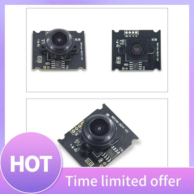 B68A OV3660 Camera Module 3 Million Pixels USB Free Driver 64 Degree Wide-Angle Lens Support OTG For ATM Durable Easy Install