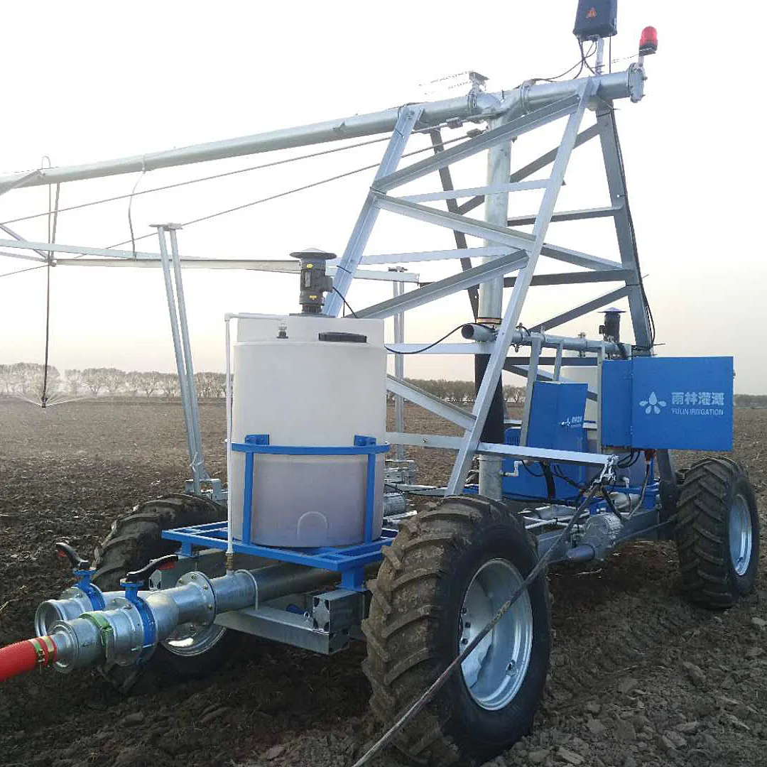 

800L Intelligent Fertilizer Tank Control Q235B Metal Linear Irrigation System Remote Monitoring 5-Year Warranty 500m Farm Use