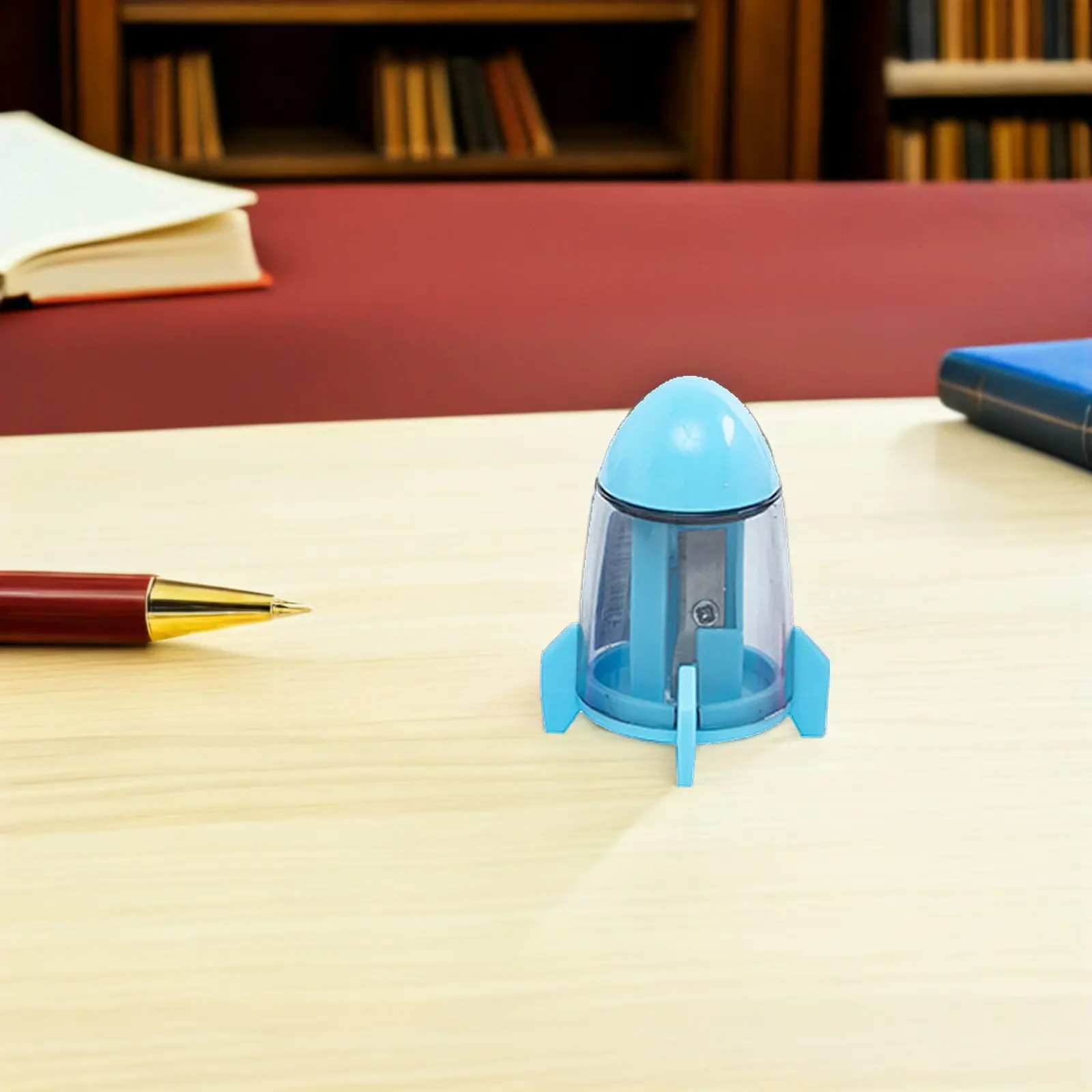 

Набор из 24 ярких точилок для карандашей в форме ракеты, ручные, забавные, для школы, дома и офиса, надежные, с одним отверстием