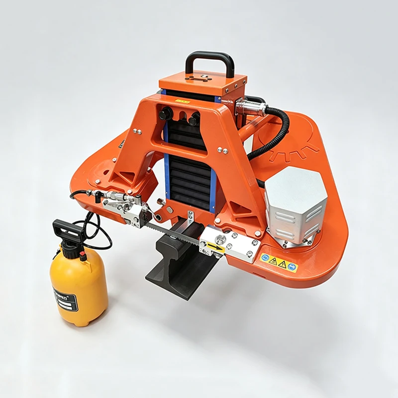 BRC-75B High Precision Cold Cutting Rail Band Saw Automatic Railway Track Cutter Automatic Rail Sawing Machine