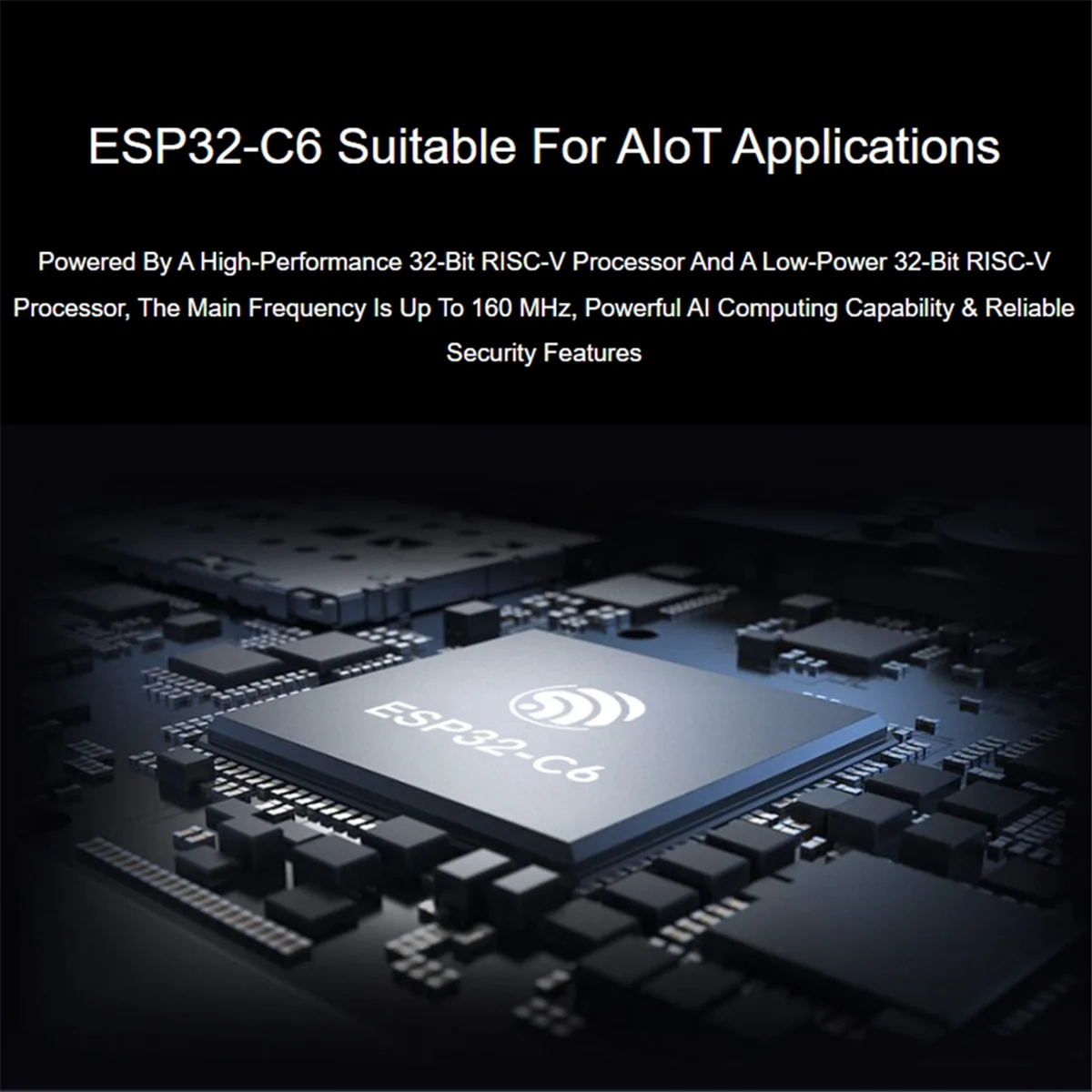 ESP32-C6 1.47inch LCD Development Board Support WiFi6 and Bluetooth 5 172x320 4MB Flash ESP32-C6-LCD-1.47