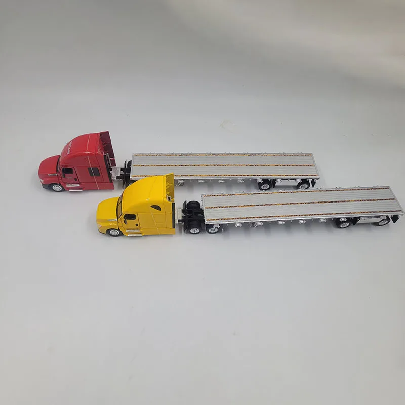 

Diecast 1:53 Freightliner/Peterbilt 587 Container Truck Model Alloy Car Model Static Collection Decorated Holiday Gifts Toys