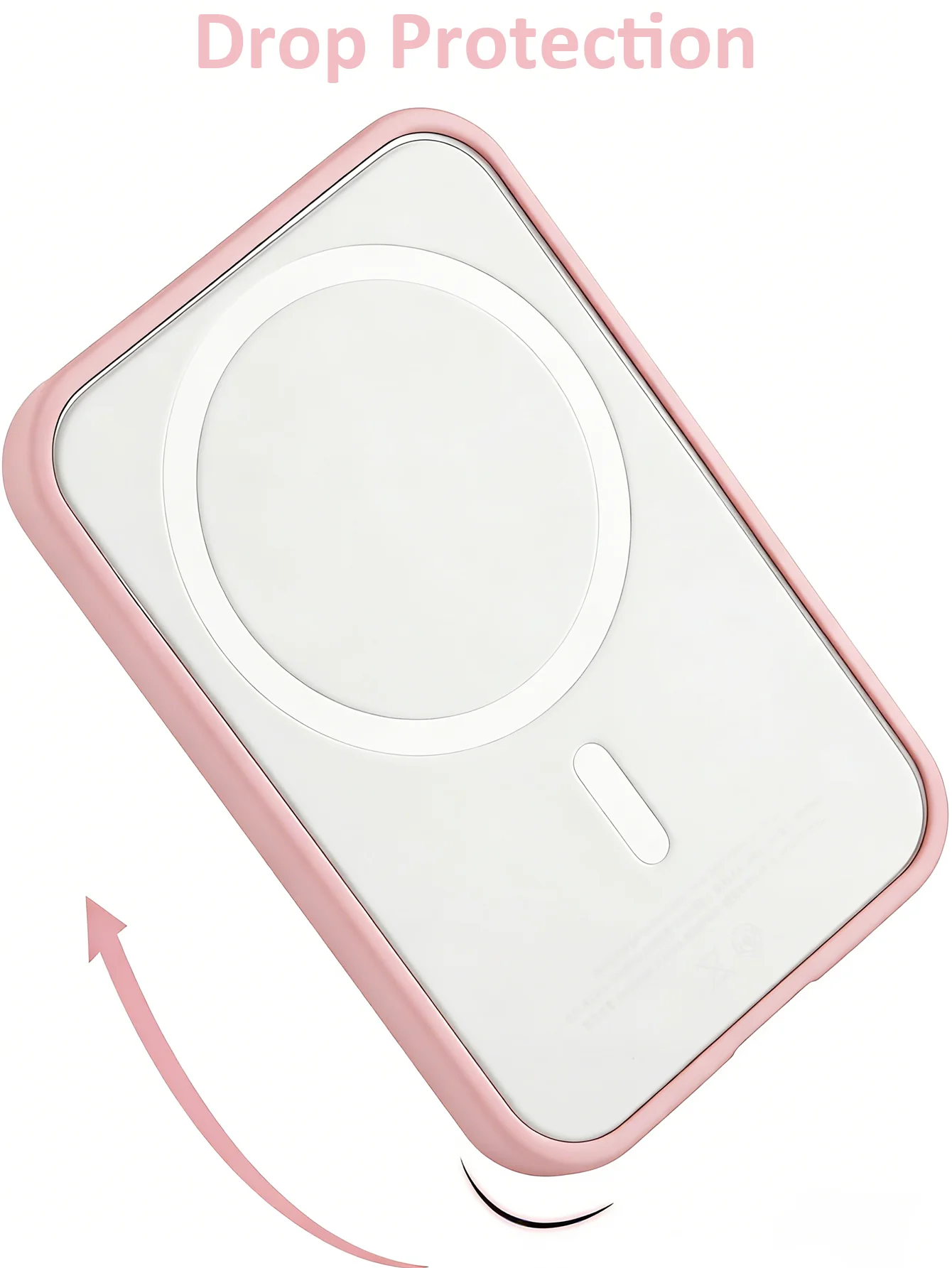 3Pcs Silicone Case Compatible with Magsafe Battery Case, Magsafe Battery Case Cover, Scratch-Resistant, Anti-Spillage, Anti-Drop image 3