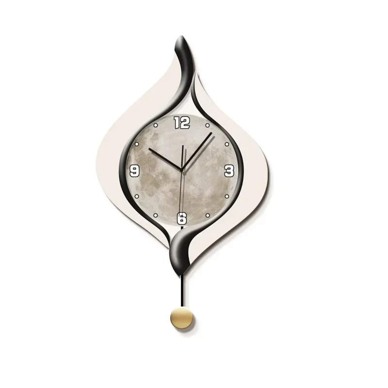 

Стереоскопические роскошные фоновые настенные светящиеся часы, настенные часы для столовой