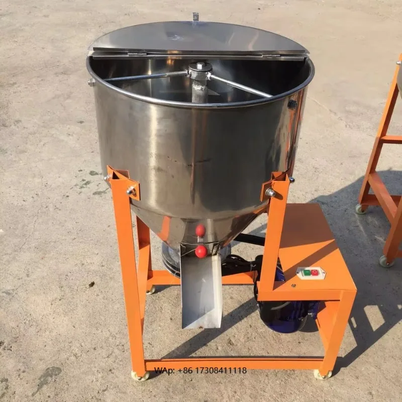 

High quality multifunctional 50kg vertical seed animal feed mixer and grinder corn seed grinder