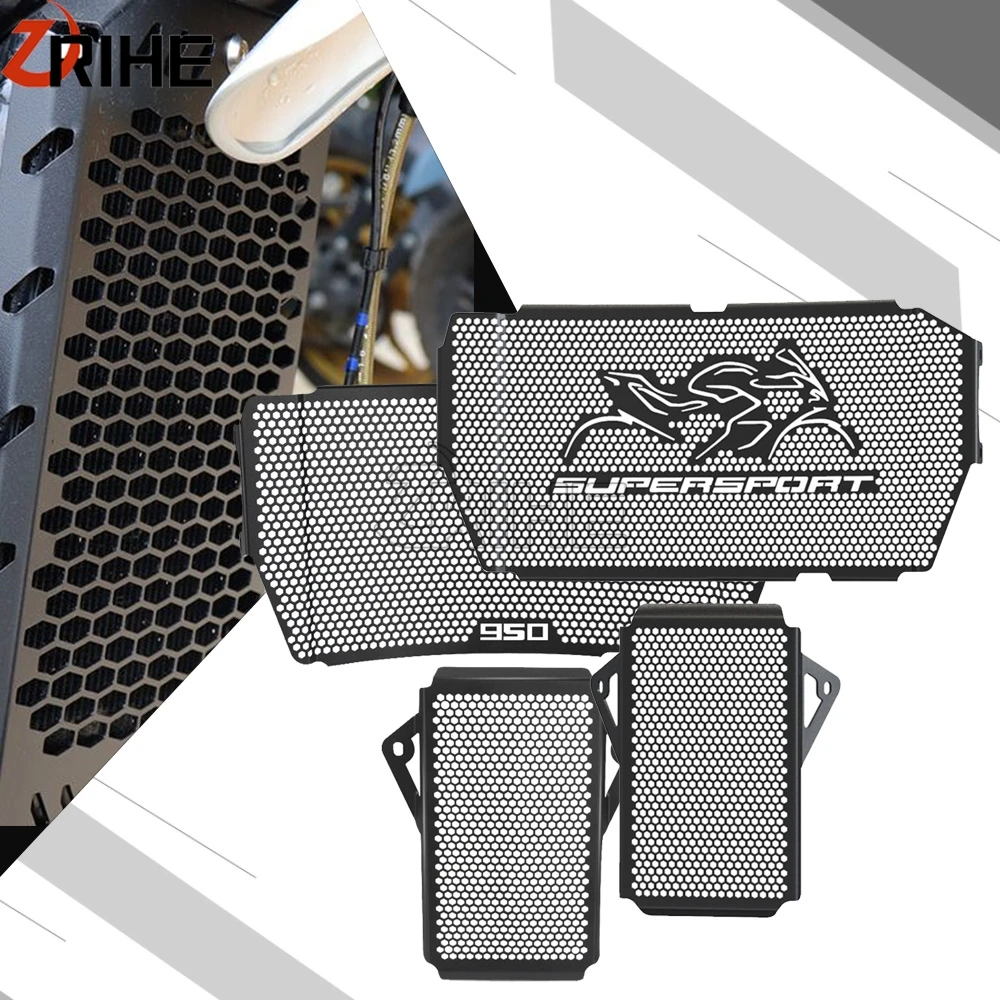 

2017 2018 2029 2020 2021 2022 2023 2024 2025 2026 For Ducati SuperSport/S/939/939S/950/950 S Radiator Protector Grille Cover