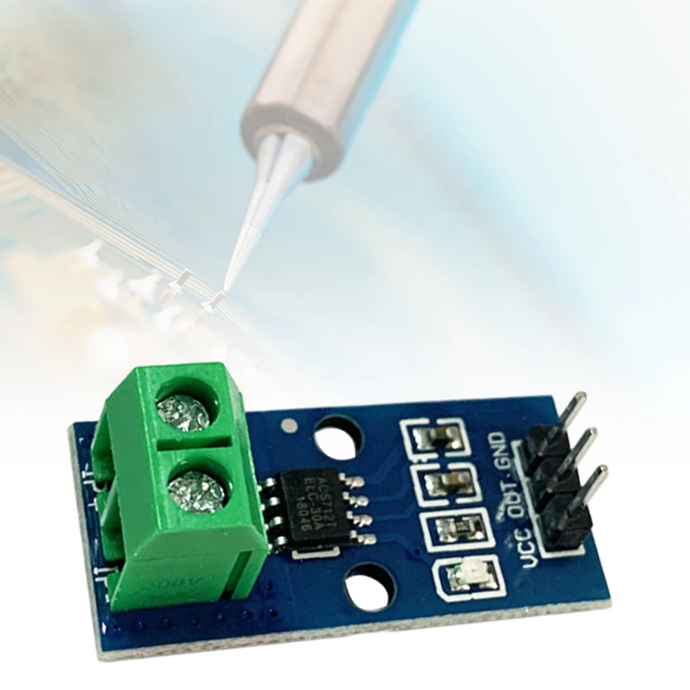 ACS712 وحدة استشعار تيار القاعة عالية الكفاءة عالية الدقة تيار مستمر وحدة الاستشعار الحالية الكاشف DC5V لاردوينو #2