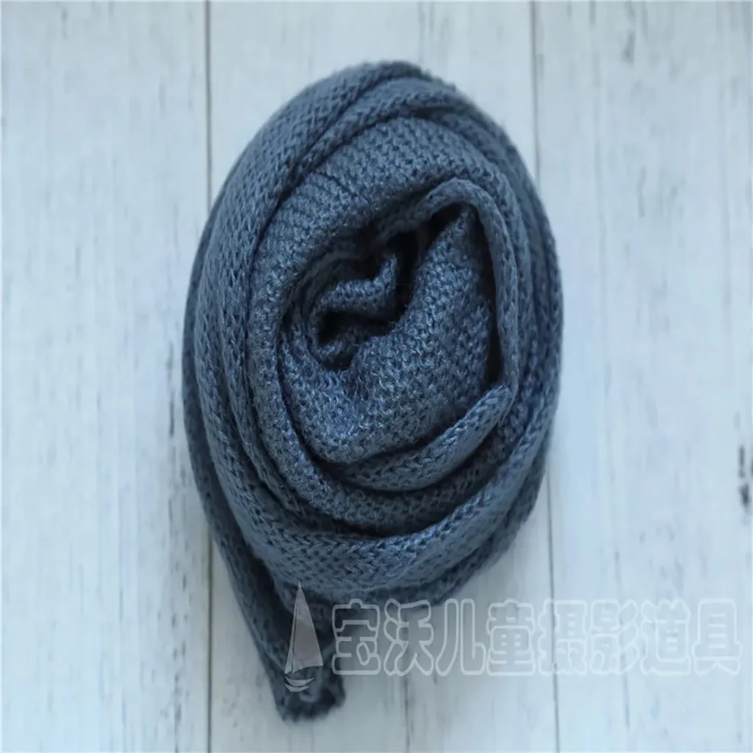 32cm x 150cm Baby Mohair Swaddle Wrap Newborn Photography Props Infant Knitted Stretch Wrap Baby Photo Props