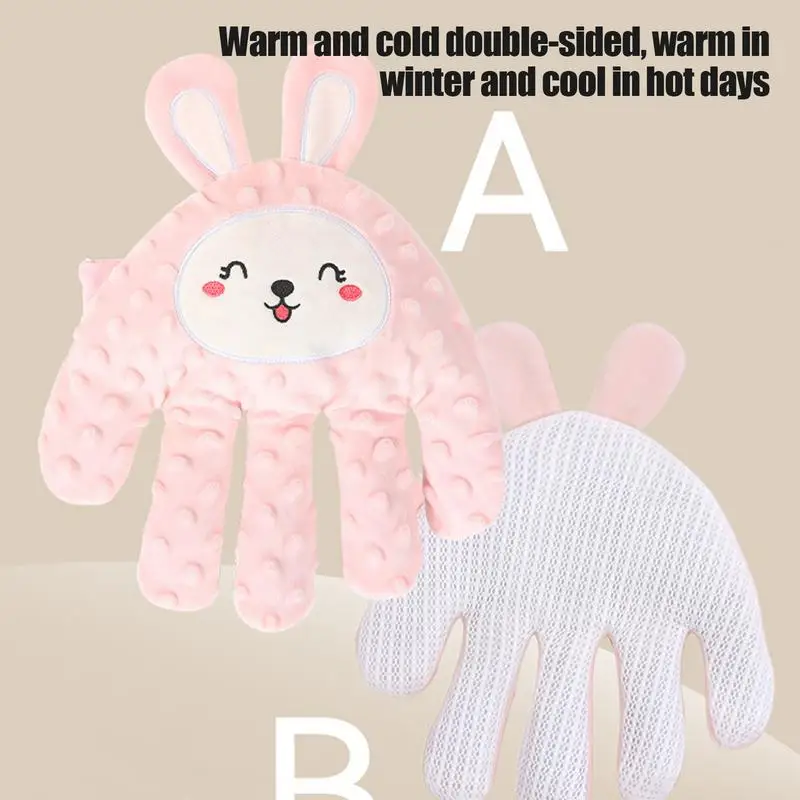 Almohada de mano calmante para bebé, guantes de mano antisaltantes para bebé, guantes de mano eléctricos para niños, ayuda para dormir, portátil, automático para dormir