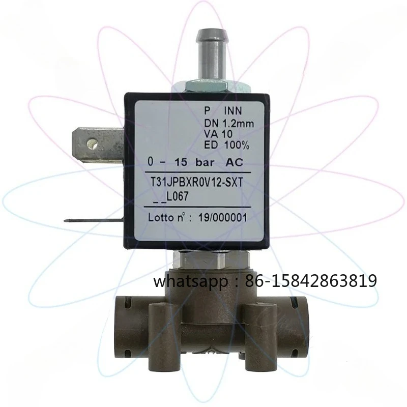 AC 110V - 120V 3/2 Way Direct Acting N.C. General Purpose Solenoid Valve for Coffee Makers & Esspresso Machine