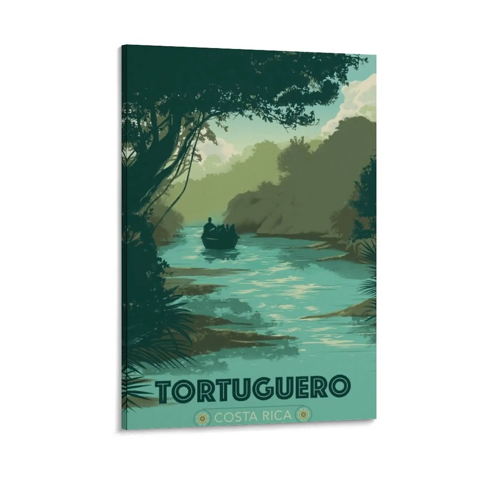 

Tortuguero, Costa RIca Canvas Painting interior paintings room decoration accessories decorative wall canvases