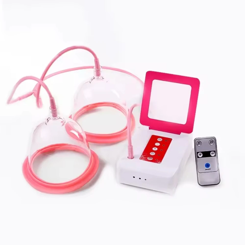 

USB plug Breast Enhancement Anti Sagging Lift Breast Growth Electric Breast Massager with Intelligent Remote Control