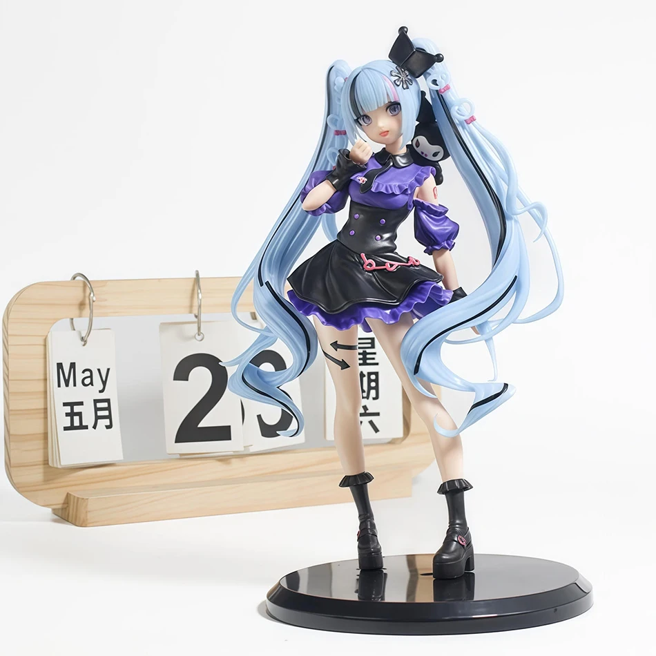Neue Anime Hatsune Miku Utau Kasane Vocaloid Trio-Try-iT Vocaloid Actionfigur Modell Spielzeug Niedliches Action-Modell PVC Sammlerstück Geschenk – Detail 3