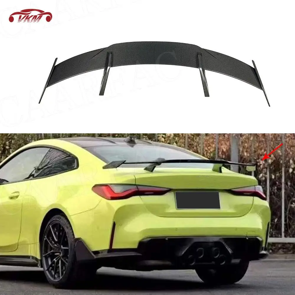 

For BMW M1 M3 M4 M5 M6 G22 G23 G80 G82 G14 F32 F36 Carbon Fiber Rear Boot Wing Trunk Spoiler M Style