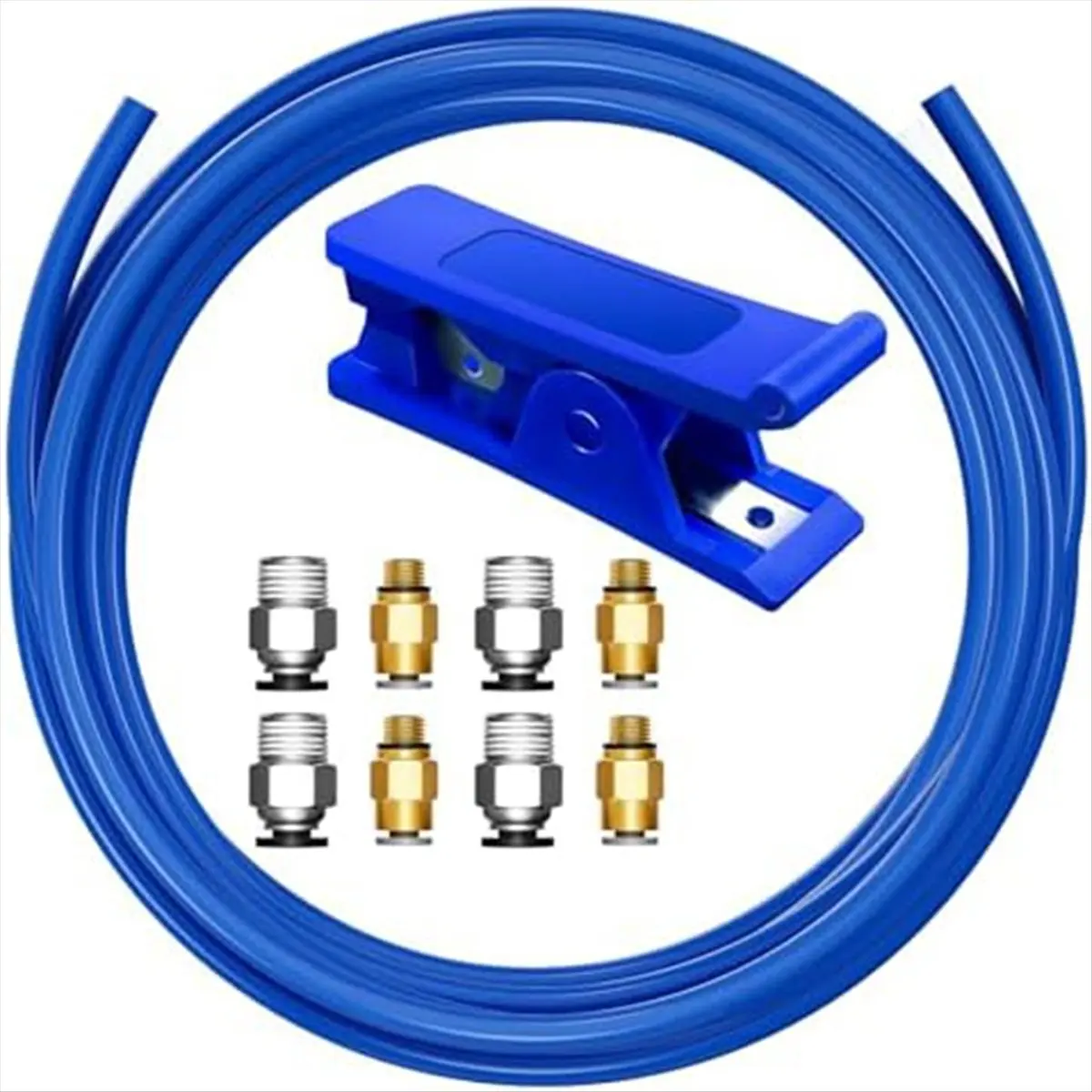 A20I Bowden Tubing Kit, PTFEtubing for 1.75 mm Filament, with PC4-M10 and PC4-M6 Fittings, Cutter B
