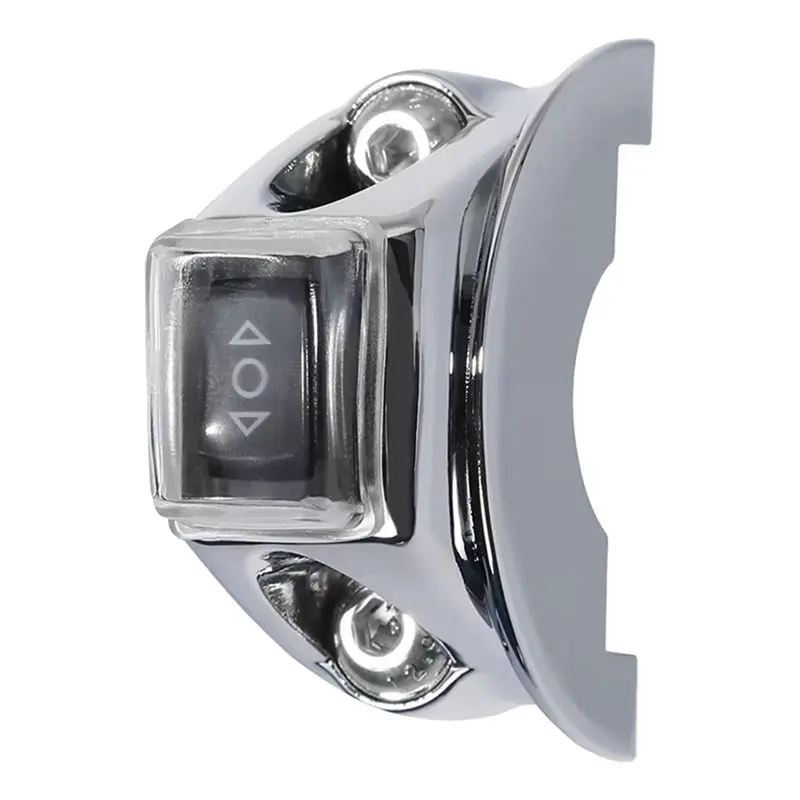 A95E-For Touring Road Street Glide Softail Dyna All Models Motorcycle Clutch Brake Bracket Control Switch Button Chrome