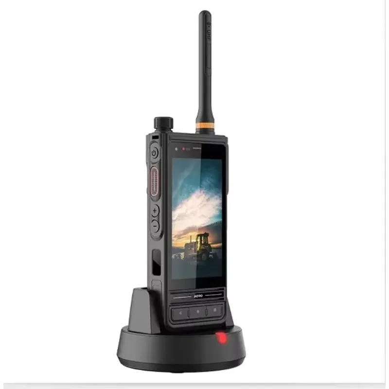 2025 حار AORO M6 السعر أندرويد 4 واط Dmr Poc راديو Vhf Uhf Dmr راديو المحمول الرقمي لاسلكي تخاطب 4G Lte الهواتف الذكية القوية المحمول