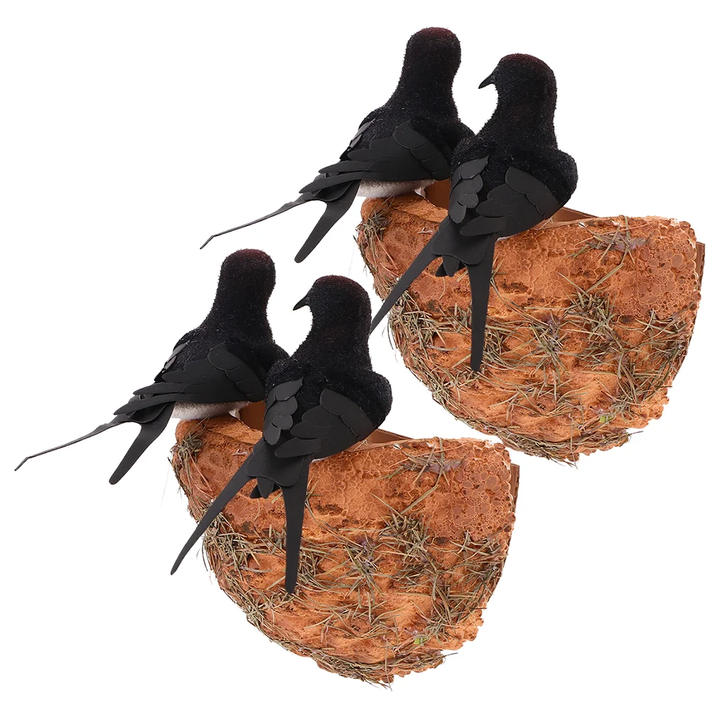 Imitated Swallow Model Decorative Model for Garden and Courtyard Decoration Fine Craftsmanship and Beautiful Appearance