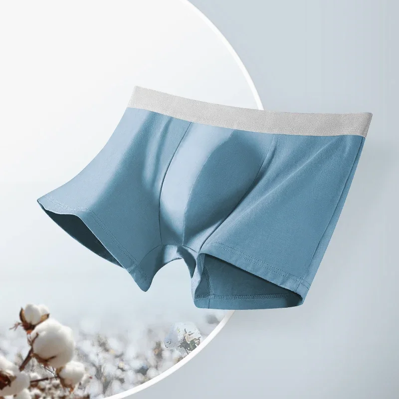 5 قطع سراويل داخلية للرجال. شورت بوكسر قطني للرجال. هم سراويل داخلية رفيعة في الصيف ومناسبة لرياضات الأولاد، وهي متوفرة