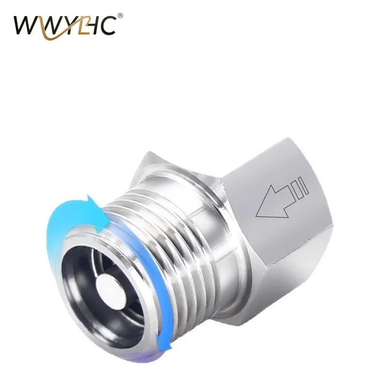 Suitable for 304 Stainless Steel Check Valve Inner and Outer Filaments 2 Points 4 Points Toilet Water Heater Gas Liquid