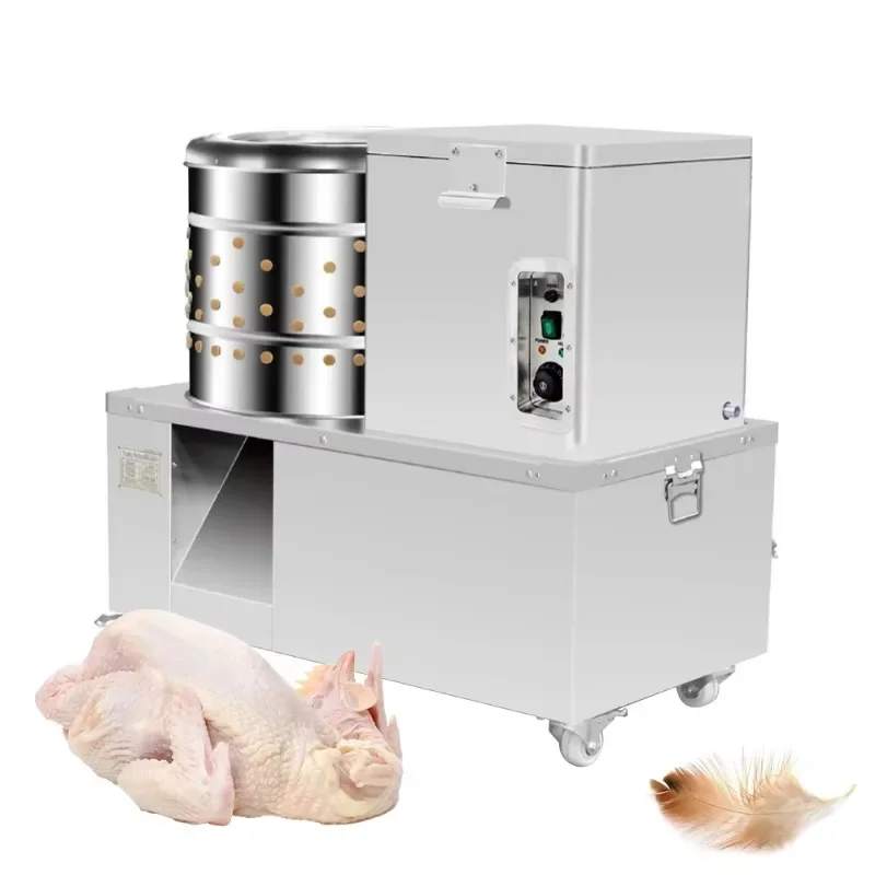 

【Best-selling】Automatic Stainless Steel Chicken Feather Machine New Condition Poultry Slaughtering Chick Feather Plucker