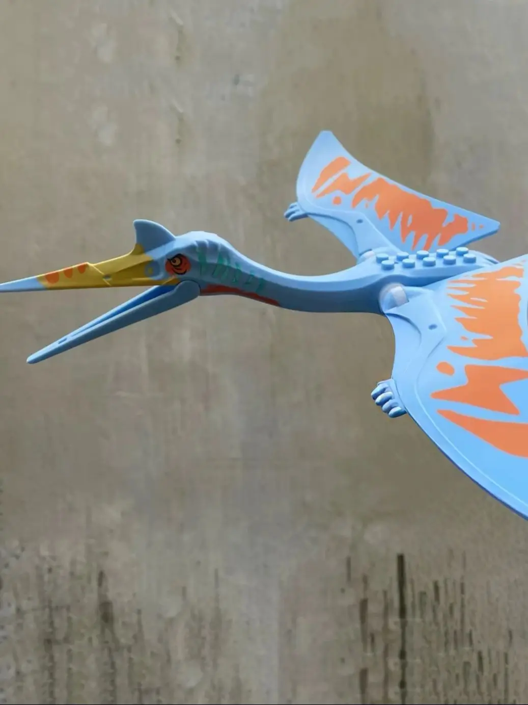 Bricolage MOC Firmament Quetzalcoatlus Mission aérienne monde de résurgence dinosaure bête Dragon bloc de construction jouets pour enfants cadeaux