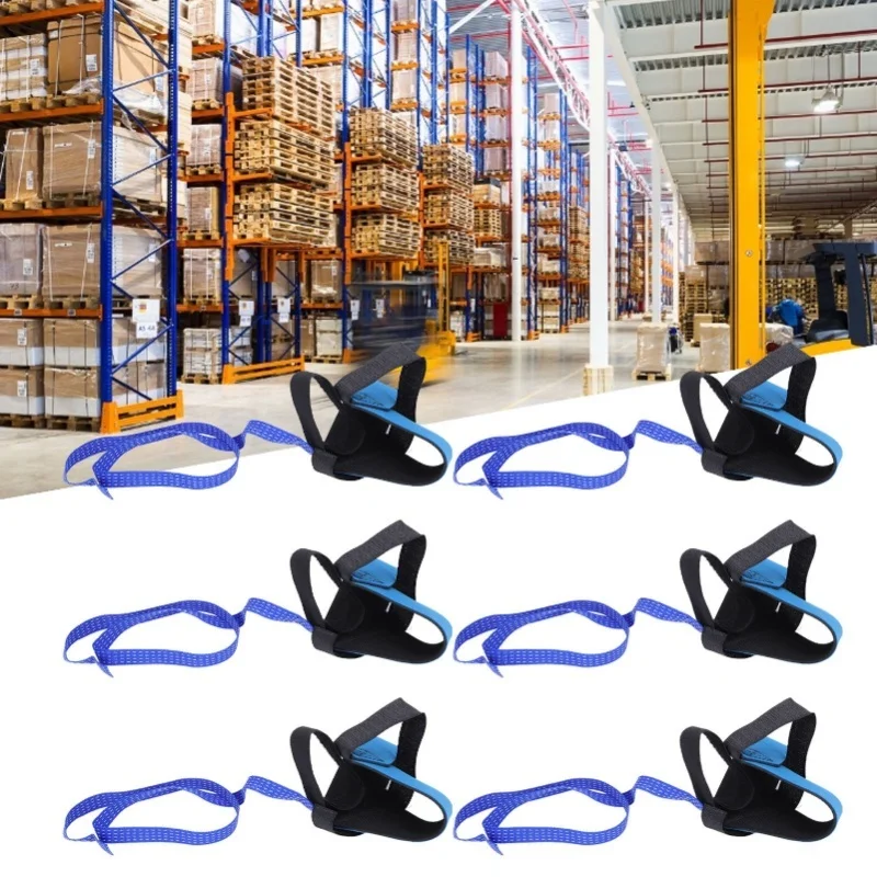 

10 шт. антистатический ремешок для ног, синяя синтетическая резинка, аксессуары для мастерской JWD001