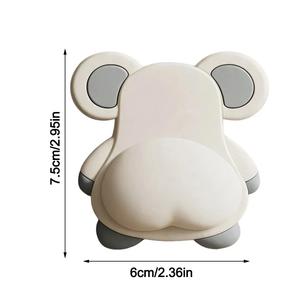 Self-Adhesive Door Handle Bumpers Silicone Mute Design Anti-Collision Pad Anti-Shock Wall Protector Stickers