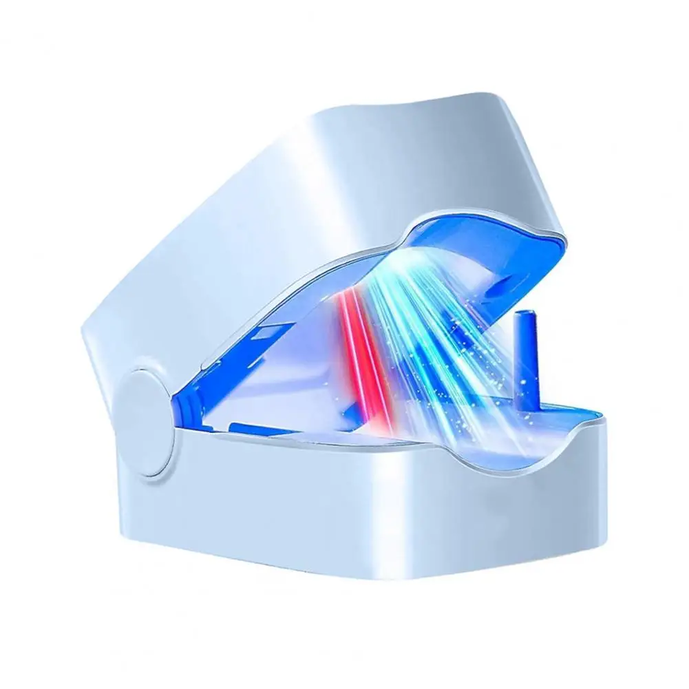 휴대용 네일 치료 램프 910nm 적외선 407nm 청색광 발톱 건강 두꺼운 손상된 손톱을 위한 손발톱 곰팡이 치료