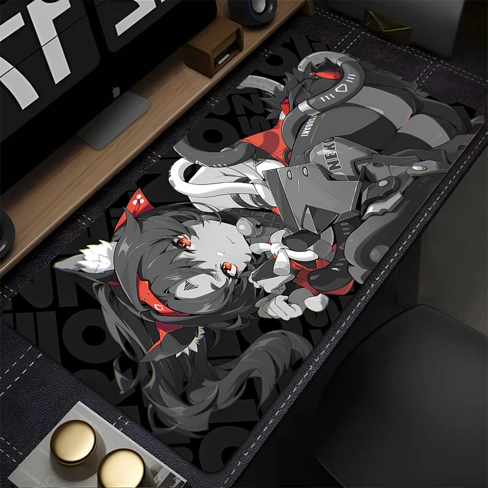Alfombrilla de ratón Zenless Zone Zero Astra Yao para juegos, decoración de escritorio para jugadores, alfombrilla de ratón grande para juegos, alfombrilla antideslizante para ratón de ordenador