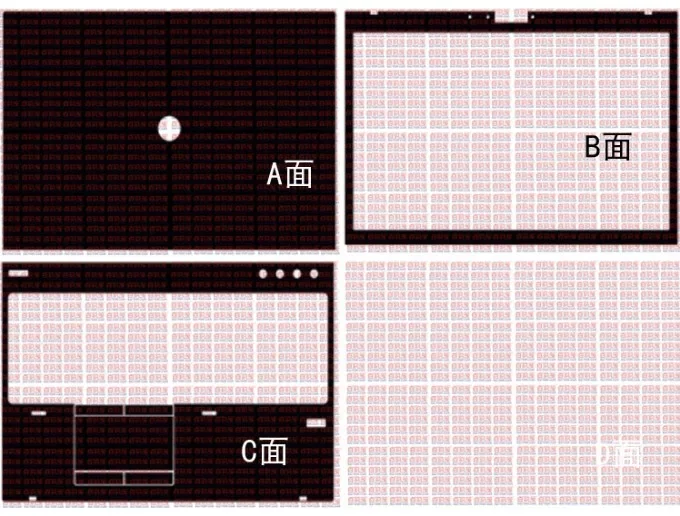 Pre-cut Skin Sticker Cover For HP EliteBook 1050 G1 8440P 8560P 8570P 8530W 8530P 8730W 8740W 430 G2 ZBook Fury 15 Power G7