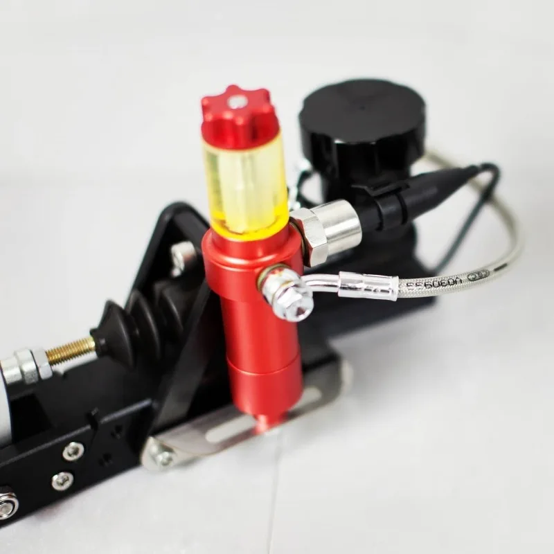Steering wheel racing emulator game driving USB in-line hydraulic handbrake peripherals