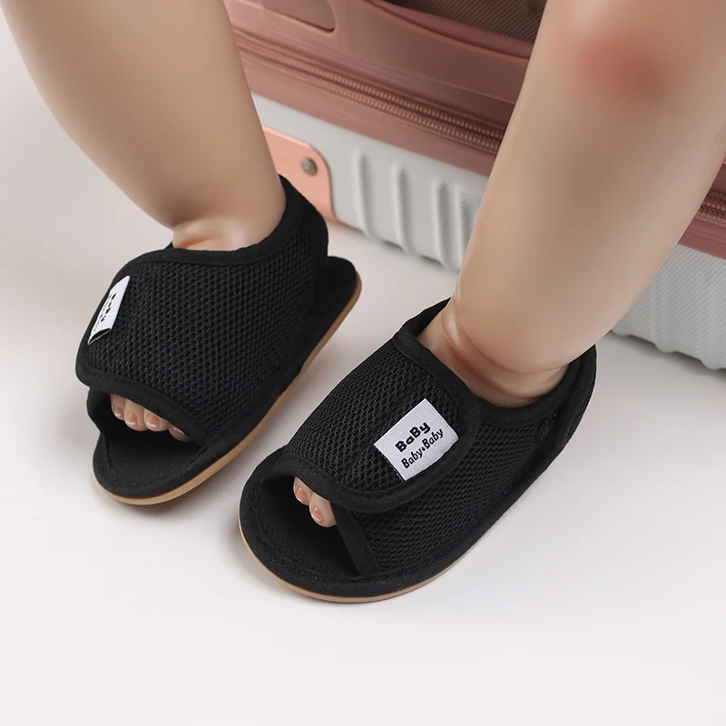 Baby Boys Girls Summer Sandals Outdoor Beach Anti-Slip Rubber Soft Sole Newborn Toddler First Walker Shoes