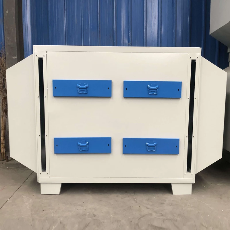 กล่องดูดซับคาร์บอนกัมมันต์สำหรับการกำจัดกลิ่นและฟอกอากาศเสียจากโรงงานอุตสาหกรรม