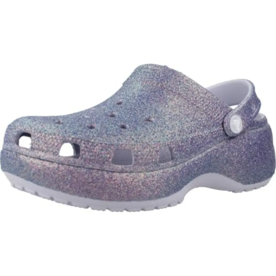 

Women's Classic Platform Glitter Clog