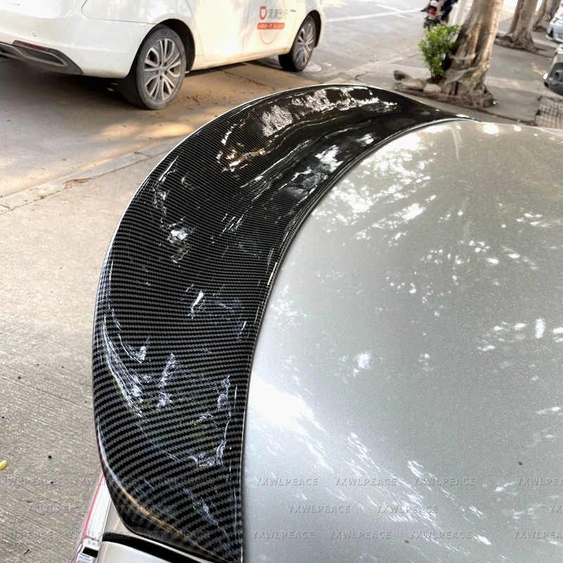 Real Carbon Fiber Rear Trunk Lip Spoiler Car Styling For LEXUS ES 2013 2014 2015 2016 2017 ES250 ES300H ES350 ES200