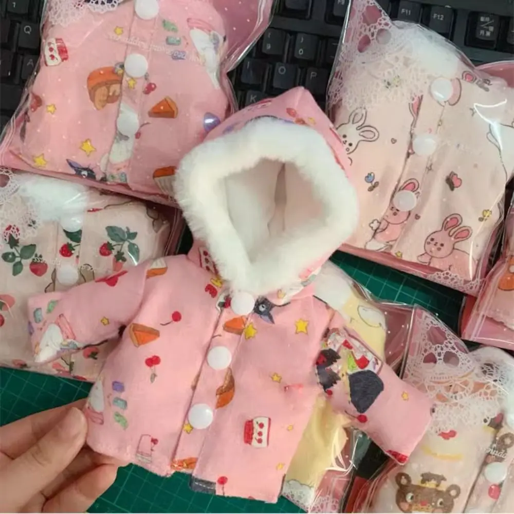 Moda Inverno Indossare Piumini Mini Accessori FAI DA TE Cappotto Con Cappuccio Multicolori Allentati Spessore Caldo Magliette E Camicette per 1/6 BJD 30 cm Bambole