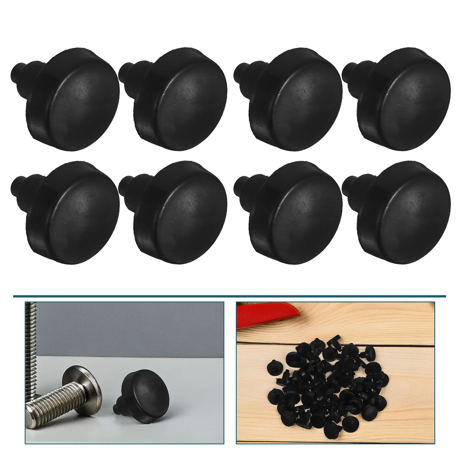 

50Pcs Chair Leg Pads Easy Installation Embedded Design Silent Foot Covers Furniture Feet Protectors Floor Protectors Hardwood