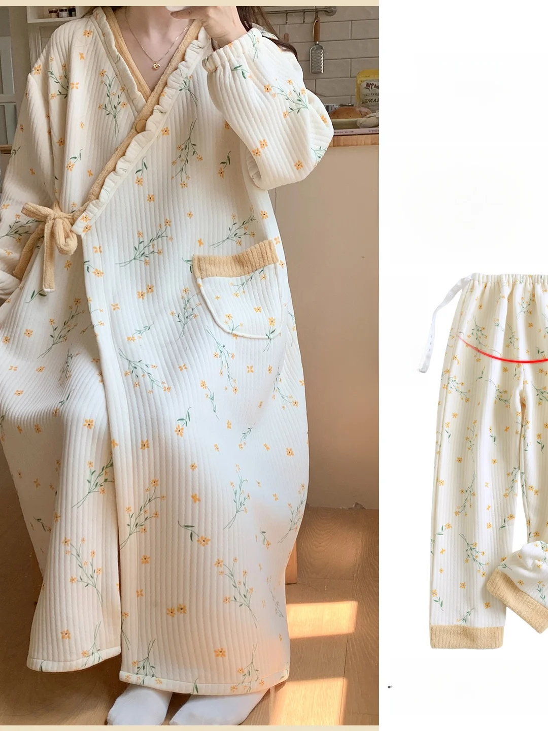 conjunto-de-pijama-de-algodon-para-mujeres-embarazadas-dos-piezas-para-hospital-y-parto-otono-invierno-camison-de-lactancia-cuello-en-v-suave