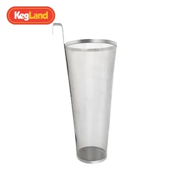 KegLand New Stainless Steel Spider Strainer 300 Micron Mesh Filter Hops Spiders Dry Hoppers Homebrew
