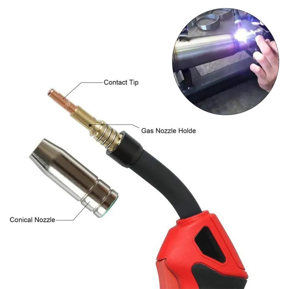 New for contact Tips MB15AK 1mm for mig for welder for torch 20* 20x 6mm/8mm/10mm Consumables Practical Reliable Useful