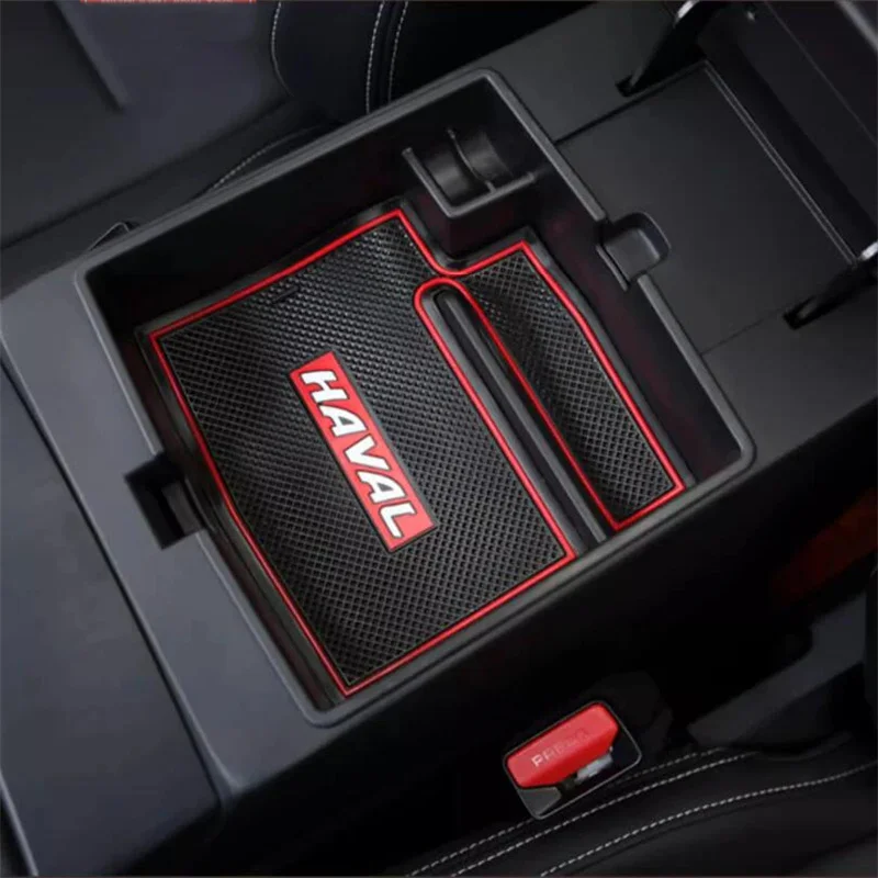 Per Haval Jolion 2021 2022 2023 ABS Car Center Console Organizer vassoio caso bracciolo scatola di immagazzinaggio accessori di copertura multifunzione