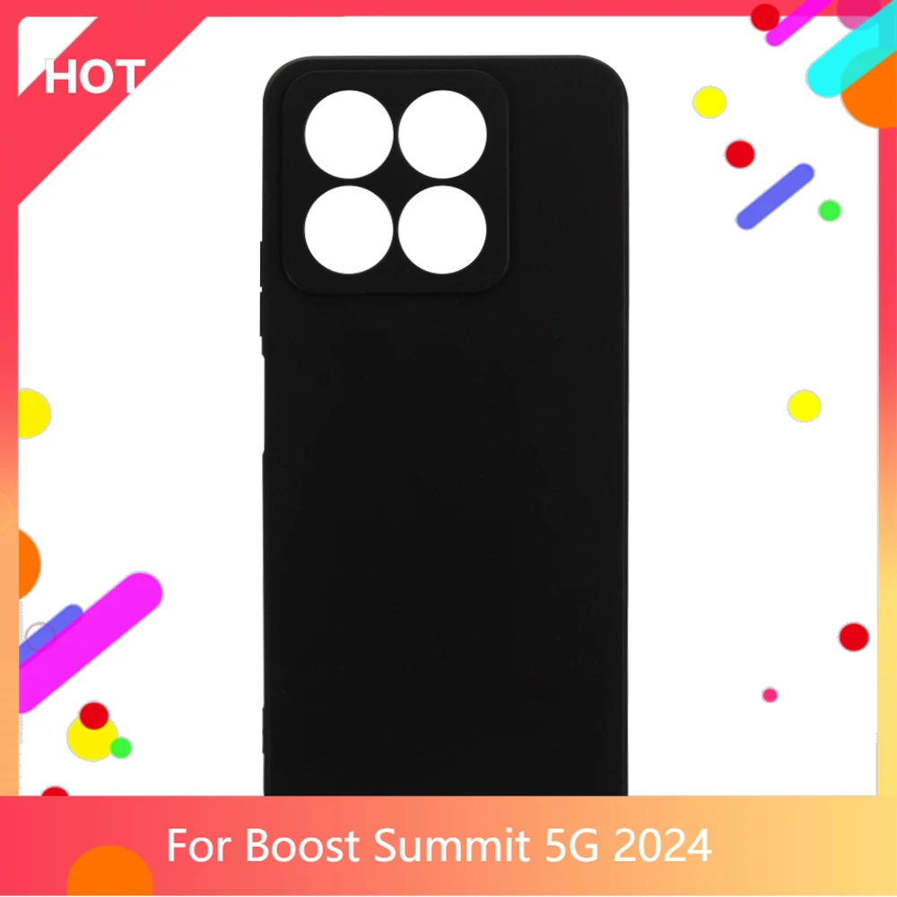 Summit 5G 2024 Case Matte Soft Silicone TPU Back Cover For Boost Summit 5G 2024 Phone Case Slim shockproo