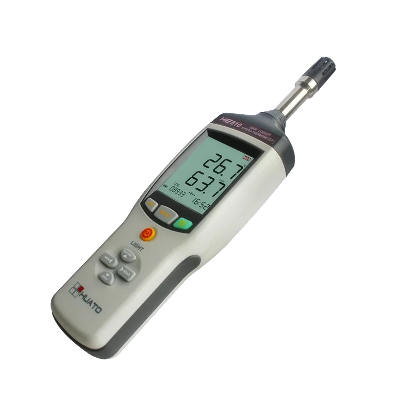 2026 Handheld Wet Bulb & Dew Point Thermometer Hygrometer Industrial Temperature Recorder