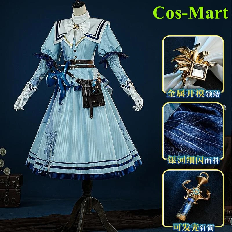 Cos-Mart Anime Identity V Doctor PreservedFreshFlower Cosplay Costume Game New skin Female Girl Hipster Planet Clothing