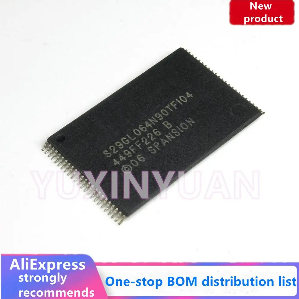 

S29GL064N90TF104 S29GL064N90TFI04 TSOP48 в наличии 1 шт.